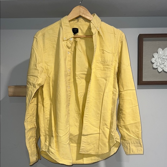 J. Crew Other - Vintage j. Crew yellow 100% cotton Men's shirt